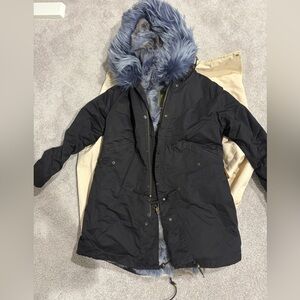 mr mrs Italy fur parka